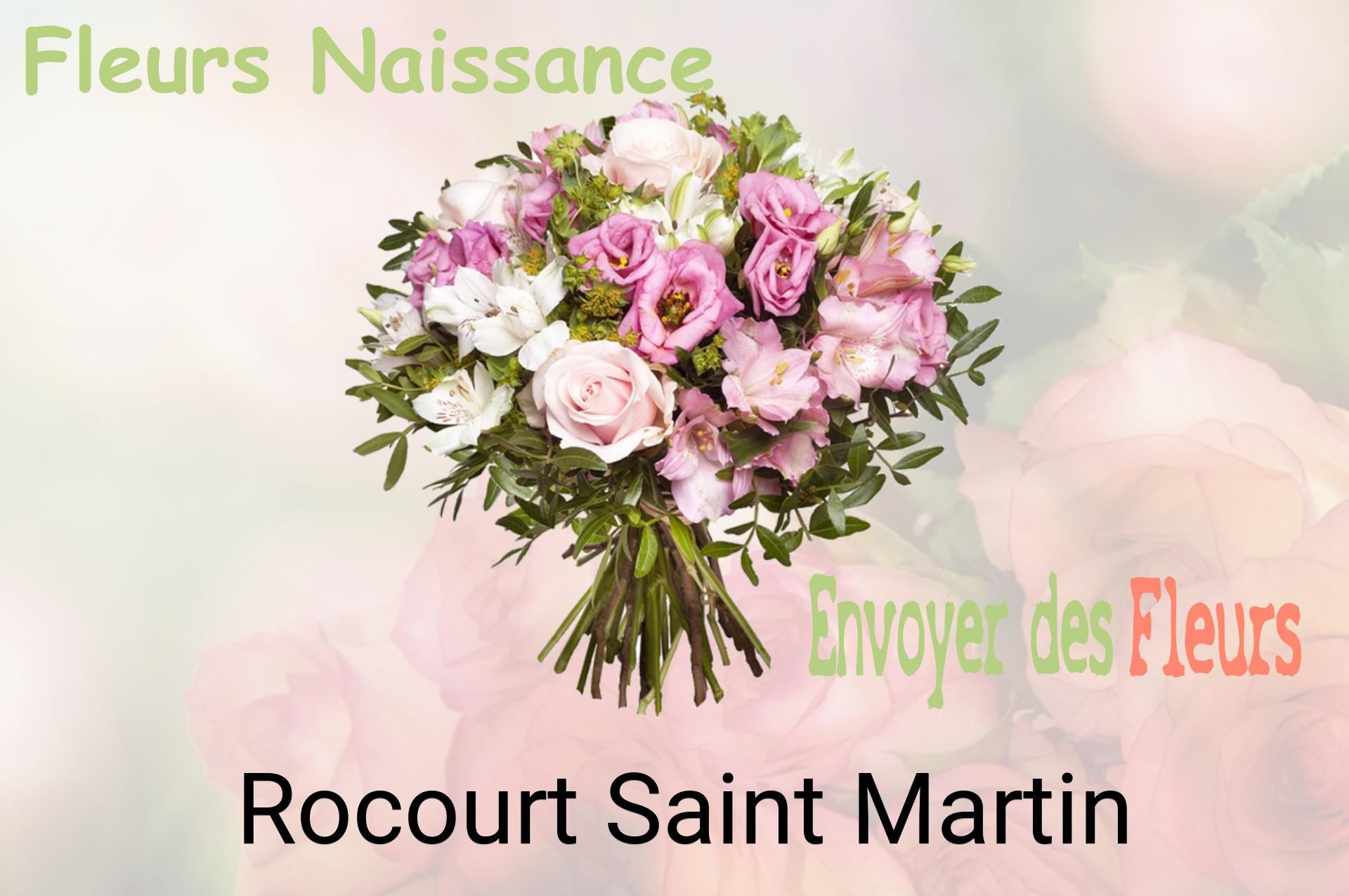 Bouquet de fleurs de naissance livré à Rocourt-Saint-Martin