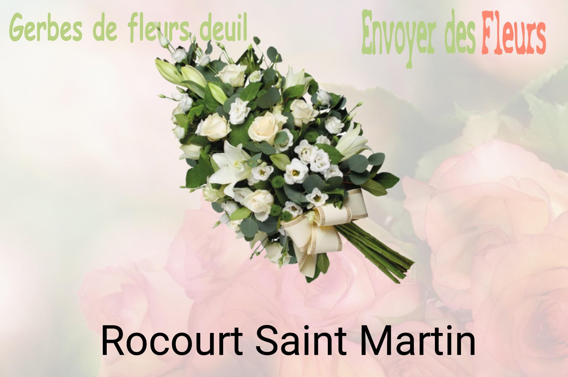 Gerbe de fleurs de deuil livrée à Rocourt-Saint-Martin